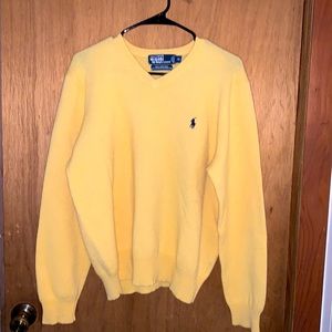 Yellow Ralph Lauren sweater